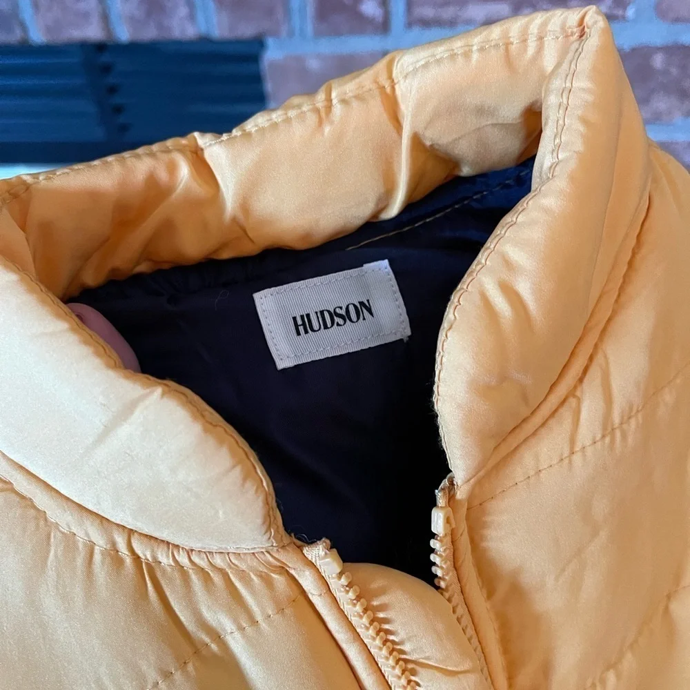 NWT Hudson Toddler Yellow Puffer Vest